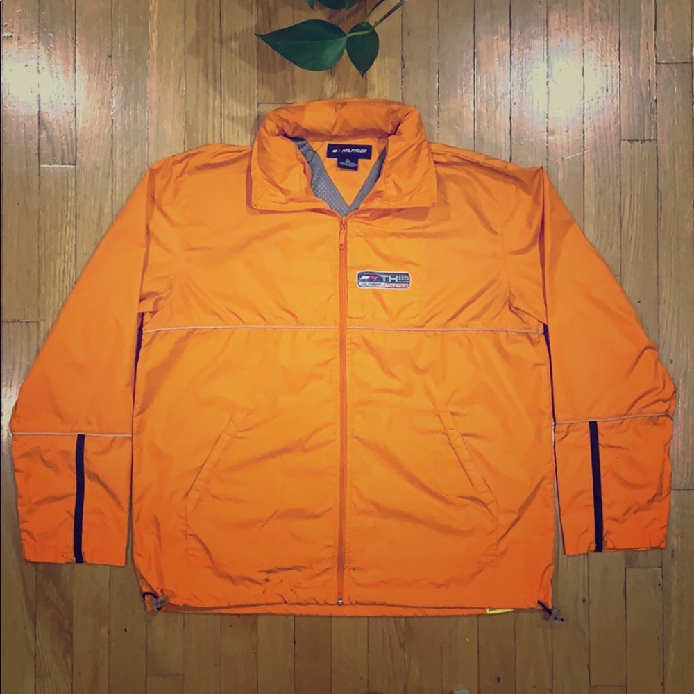 Tommy Hilfiger Athletics Men’s Orange Windbreaker